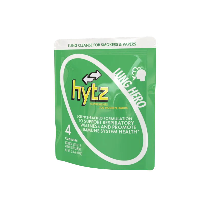 Green Lung Hero supplement packet