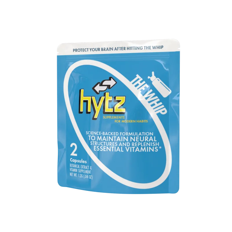 Blue The Whip supplement packet